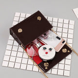 エナメルMINIチェーンバッグ