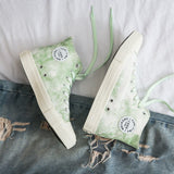 ハイカットマーブルスニーカー