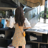 パフスリーブトップス&キャミワンピ