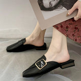 フラットパンプス/ミュール