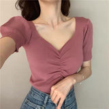 カラバリバストトップス