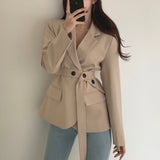 3wayベルト付きテーラードジャケット