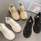 シンプル厚底スニーカー