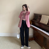 【7色展開】半袖シングルジャケット