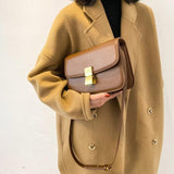 スクエアショルダーバッグ