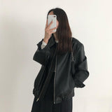 シンプルレザージャケット