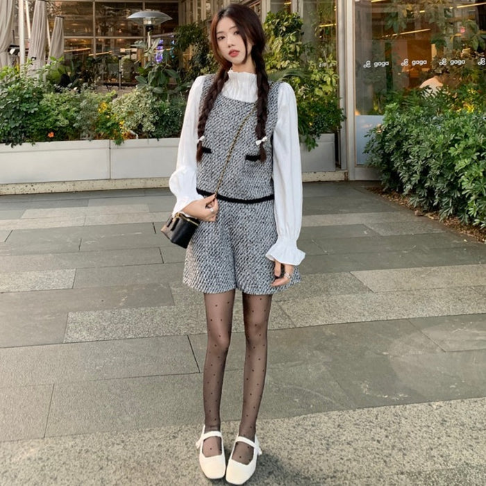 cen.ツイードベスト 4/3発売/ cen.ツイードベスト/ tweed vest - my clozette