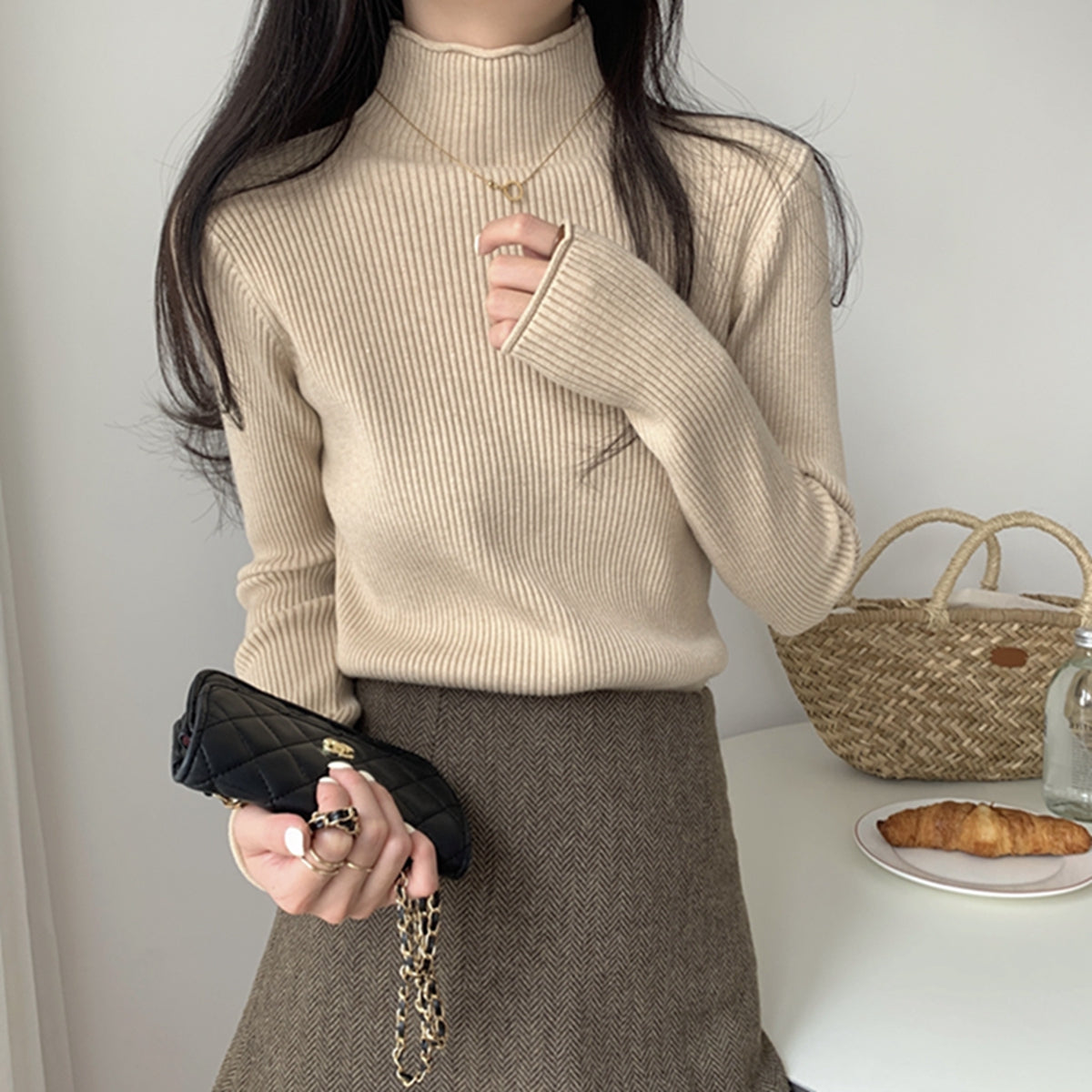 B.YU 売れ筋商品|||ビーユー ニット&セーター アウター レディース Sweaters Beige Byu（バイユー）」の「ニット」の商品の一覧ニット – ByU