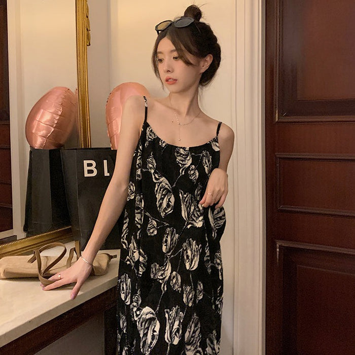 ❤️25新作 新品♡ SelfPortrait 花柄キャミワンピース♡　D07 モノトーン花柄キャミワンピース – ByU