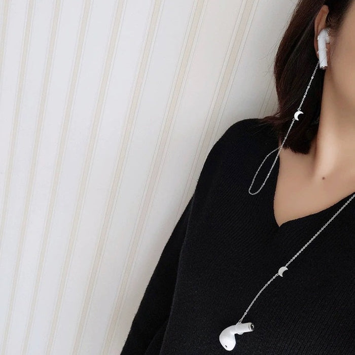 新品　Bandolier★QUINN AirPodチェーン ネックレス Airpods チャーム チェーン / イヤホン ネックレス – ByU